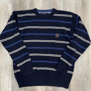 Vintage Chaps Pull Over Sweater Quality Woven